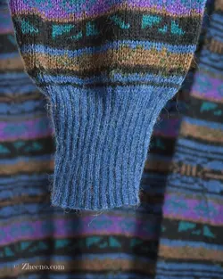 بافت وینتیج چند رنگ