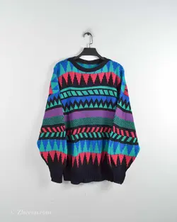 بافت وینتیج چند رنگ