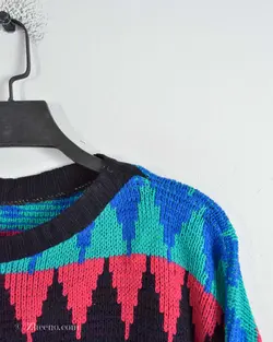 بافت وینتیج چند رنگ