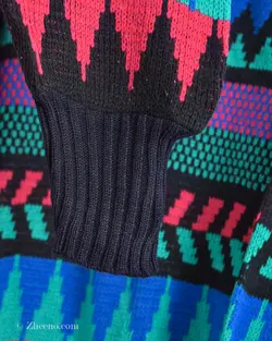 بافت وینتیج چند رنگ