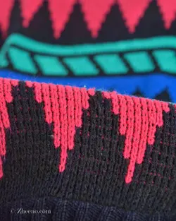 بافت وینتیج چند رنگ