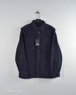 پیراهن کبریتی سورمه ای