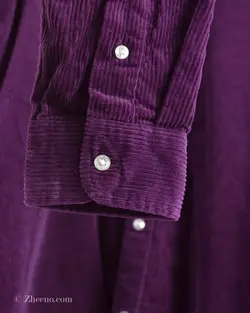 پیراهن کبریتی McNeal بادمجانی