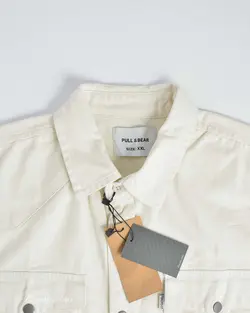 پیراهن جین Pull&Bear شیری