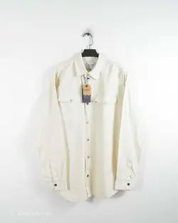 پیراهن جین Pull&Bear شیری