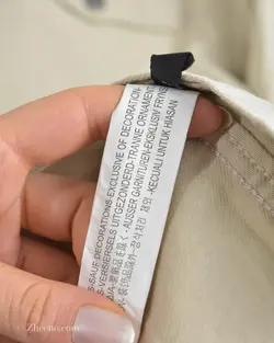 پیراهن جین ضخیم Pull&Bear کرم