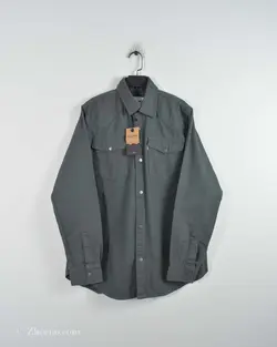 پیراهن جین ضخیم Pull&Bear فیلی