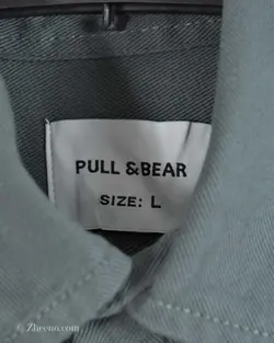 پیراهن جین ضخیم Pull&Bear فیلی