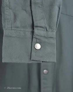 پیراهن جین ضخیم Pull&Bear فیلی