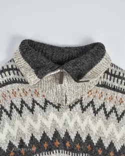 بافت وینتیج نیم زیپ Juliand