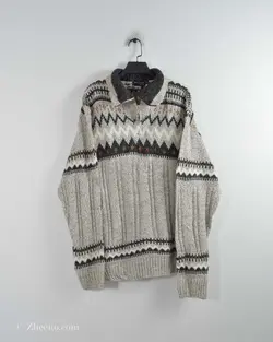 بافت وینتیج نیم زیپ Juliand