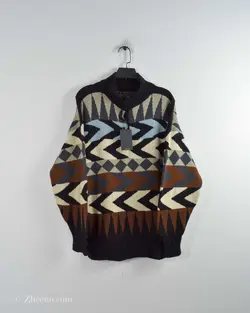 بافت وینتیج دکمه دار