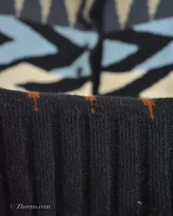 بافت وینتیج دکمه دار