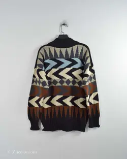 بافت وینتیج دکمه دار