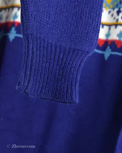 بافت وینتیج سفید و سرمه ای