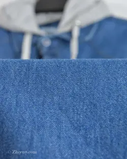 پیراهن جین کلاه دار Zara آبی تیره