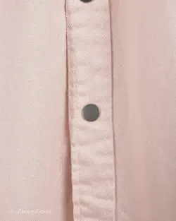 پیراهن جین کلاه دار Zara صورتی