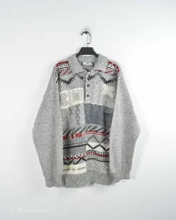 بافت وینتیج دکمه دار Engbers