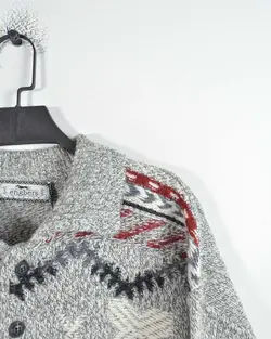 بافت وینتیج دکمه دار Engbers