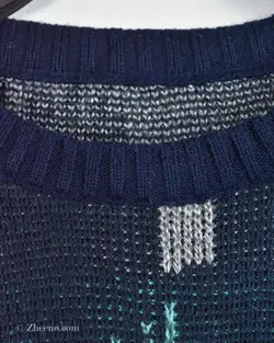 بافت وینتیج سرمه ای