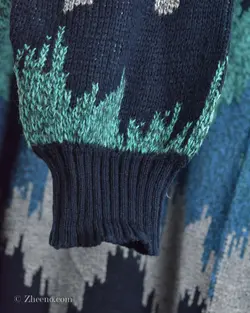 بافت وینتیج سرمه ای