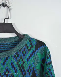 بافت وینتیج سبز