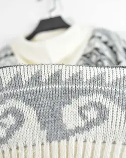 بافت وینتیج نیم زیپ