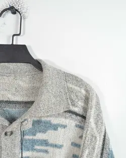 بافت وینتیج دکمه دار