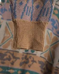 بافت وینتیج Gold Lion