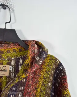 بافت وینتیج زیپ دار E.C.C