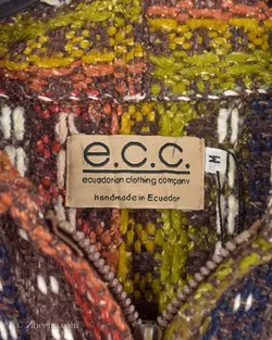 بافت وینتیج زیپ دار E.C.C