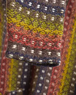 بافت وینتیج زیپ دار E.C.C