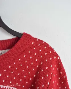 بافت کریسمسی قرمز