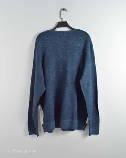 بافت کریسمسی آبی نفتی