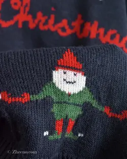 بافت کریسمسی M&S