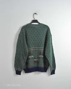 بافت وینتیج سبز