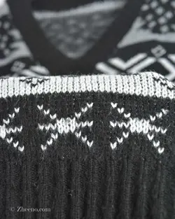 بافت وینتیج چند رنگ سفید مشکی طوسی