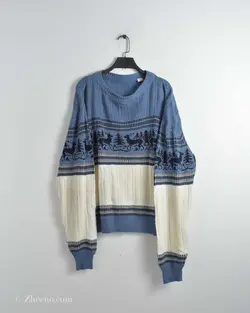 بافت وینتیج چند رنگ