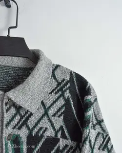 بافت وینتیج طوسی مشکی