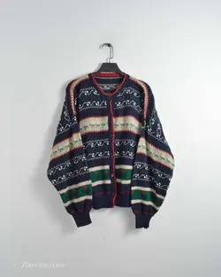 بافت وینتیج دکمه دار