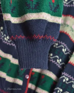 بافت وینتیج دکمه دار