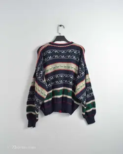 بافت وینتیج دکمه دار