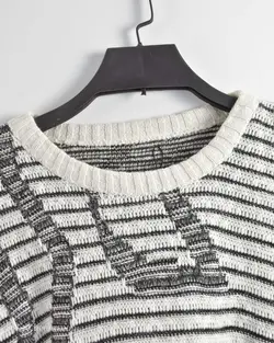 بافت وینتیج سفید مشکی