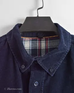 پیراهن کبریتی سرمه ای