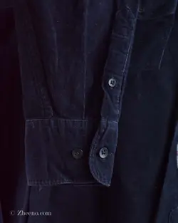 پیراهن کبریتی سرمه ای