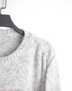 بافت وینتیج طوسی زرشکی