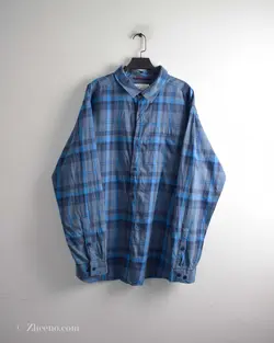 پیراهن پشمی آبی طوسی Columbia