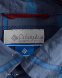 پیراهن پشمی آبی طوسی Columbia