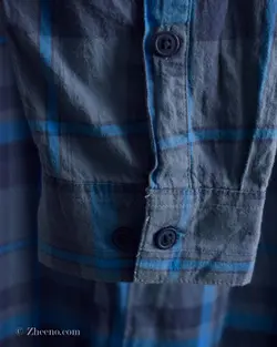 پیراهن پشمی آبی طوسی Columbia