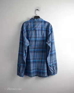 پیراهن پشمی آبی طوسی Columbia